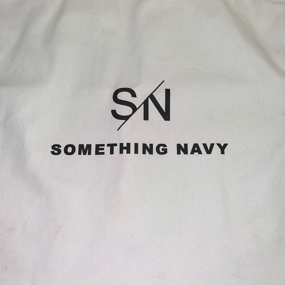 RARE Something Navy X Nordstrom Tote Bag - Picture 2 of 11
